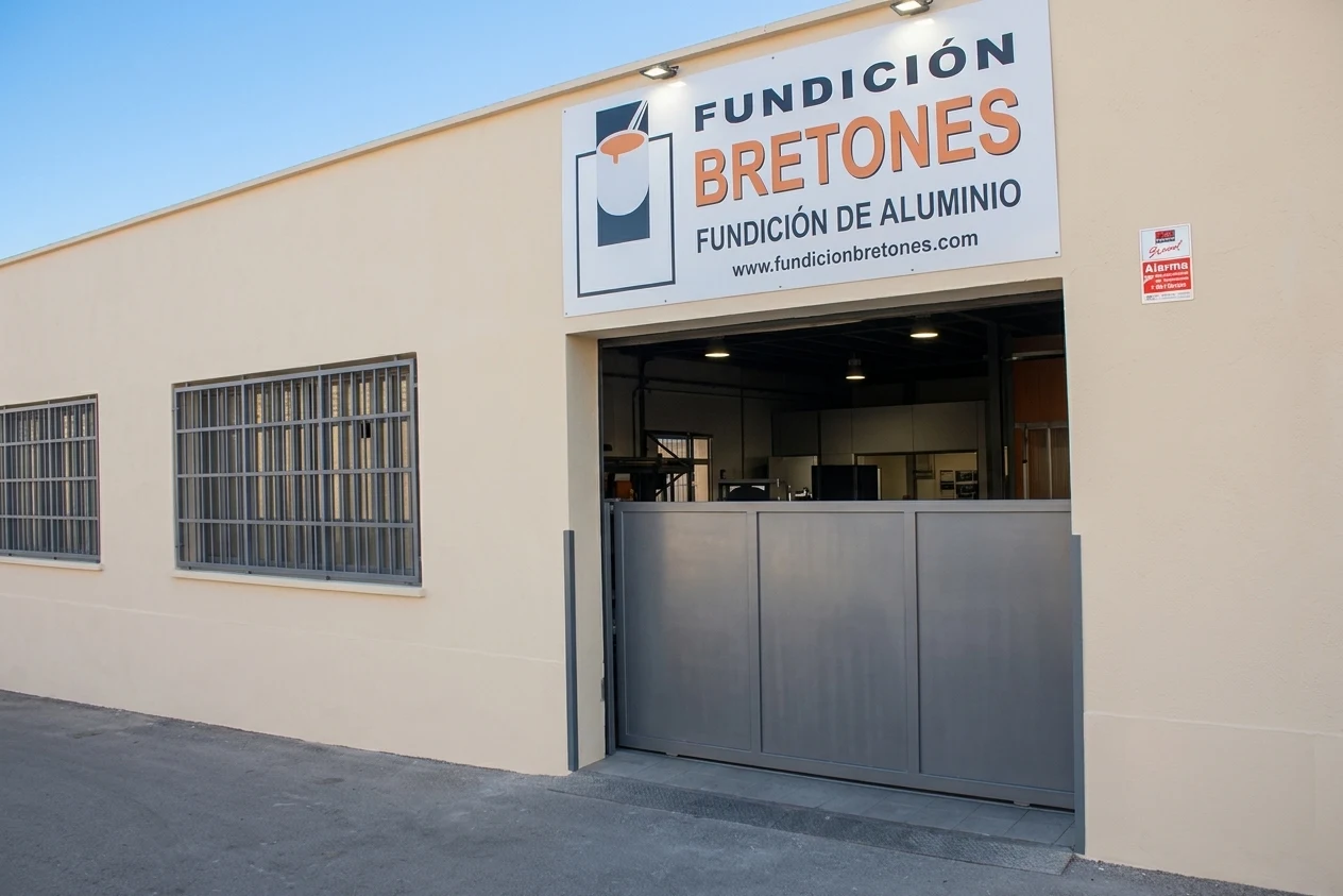 Instalaciones de Fundición Bretones, fundición de aluminio en Terrassa